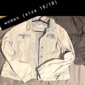 light wash denim jacket